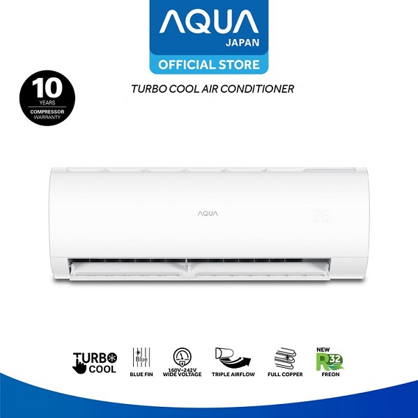 Aqua AQA-KCR5ANP AC Split 1/2 PK Standard Turbo Cool Pro