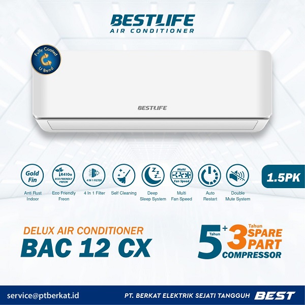 Bestlife BAC 12 CX AC Split 1,5 PK Standard