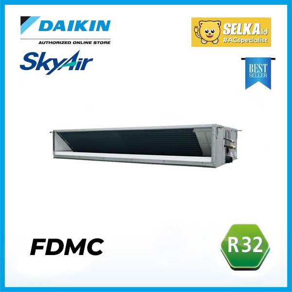 DAIKIN FDMC50AV14 AC SPLIT DUCT 2 PK STANDARD SKY AIR SERIES WIRELESS