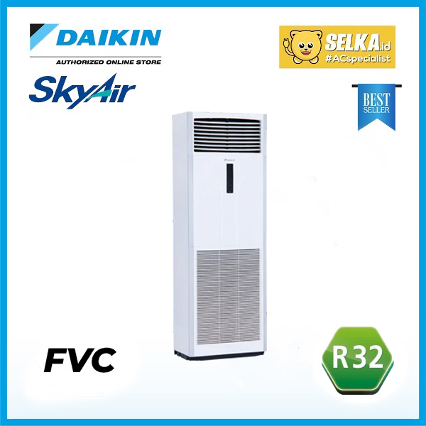 Daikin FVC125A AC Floor Standing 5 PK Standard Sky Air Wireless 3 Phase