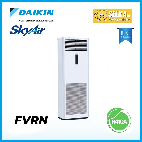 Daikin FVRN140BXV14 + RR140DXY1A4 AC Floor Standing 6 PK Standard Remote Wired