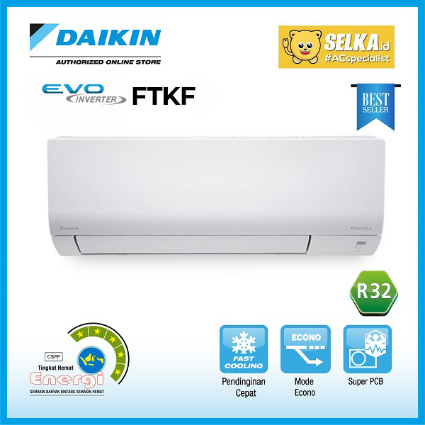 DAIKIN FTKF50AV14 AC SPLIT 2 PK EVO INVERTER