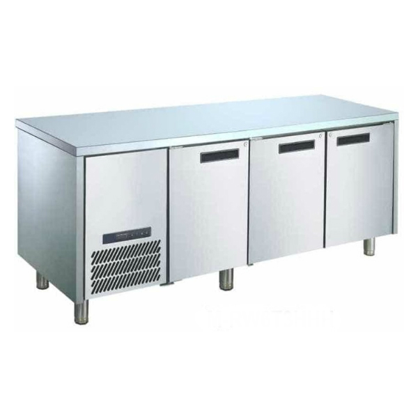 GEA L-RW6T3HHH Stainless Steel Counter Freezer 420 Liter - Silver