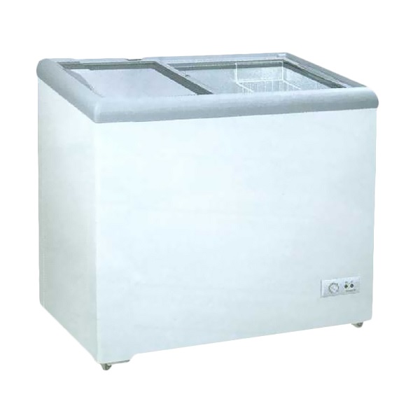 GEA SD-186 Sliding Flat Glass Freezer 186 Liter