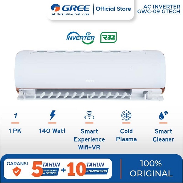 Gree GWC-09G-Tech AC Split 1 PK Healthy Smart Inverter G-Tech Premium