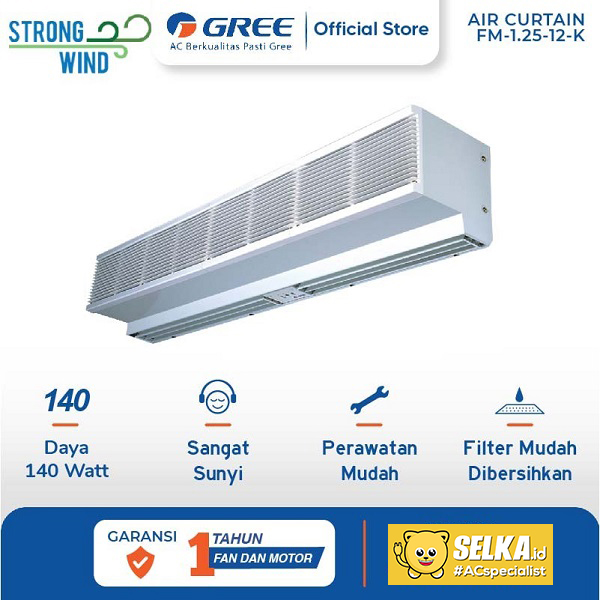 Gree FM-1.25-12-K Air Curtain Standard